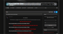 Desktop Screenshot of enemyterritory-stuff.net